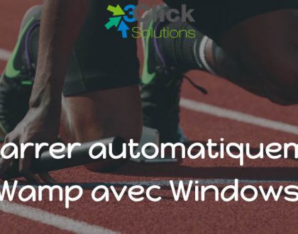 démarrer automatiquement wamp