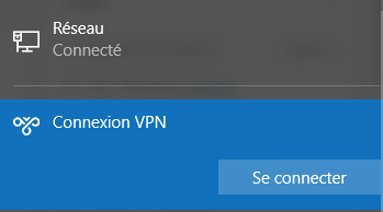 se connectant a un VPN